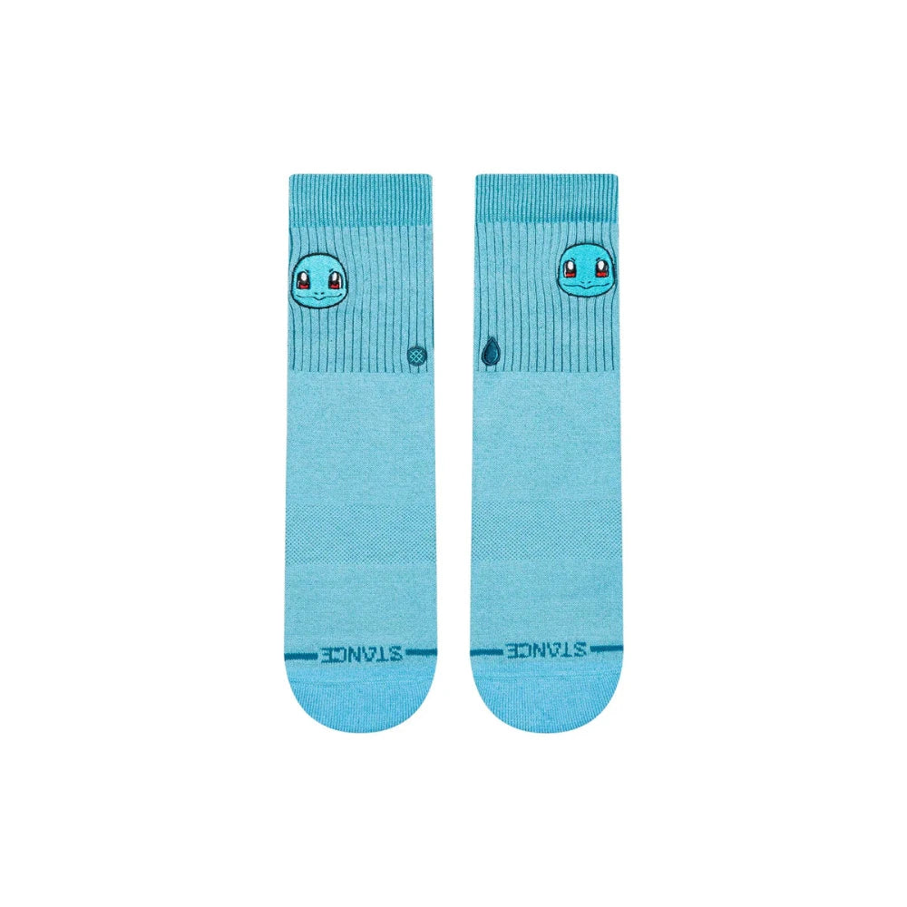 Stance Kids Pokemon Squirtle Crew Socks Front