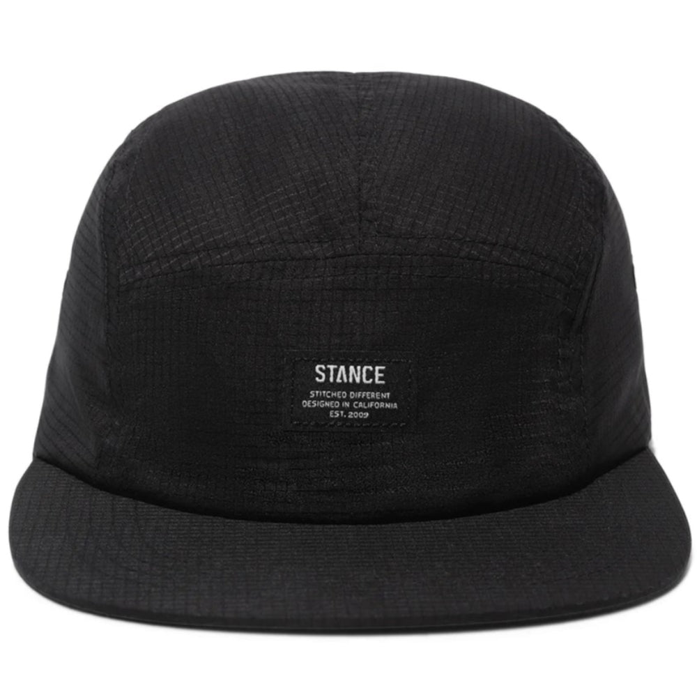 Stance Kinetic 2.0 Adjustable 5 Panel Cap Black Front