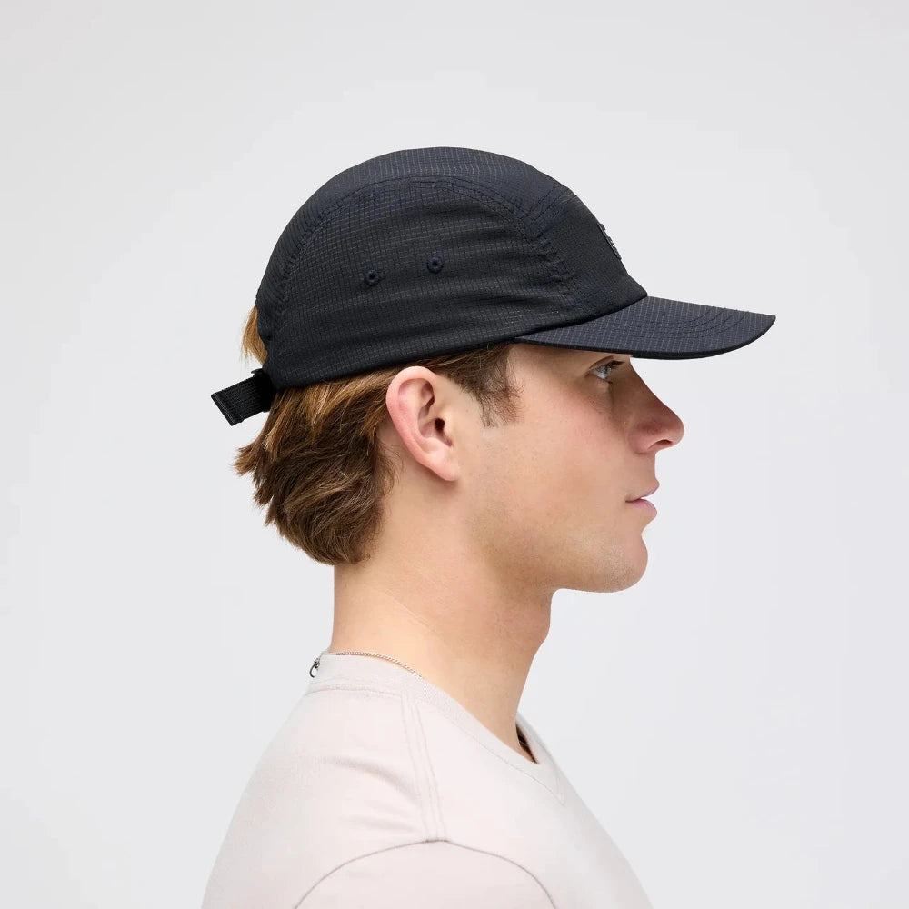 Stance Kinetic 2.0 Adjustable 5 Panel Cap Black Model Side