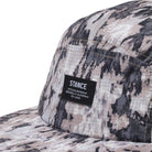 Stance Kinetic 2.0 Adjustable 5 Panel Cap Grey Camo Close Up