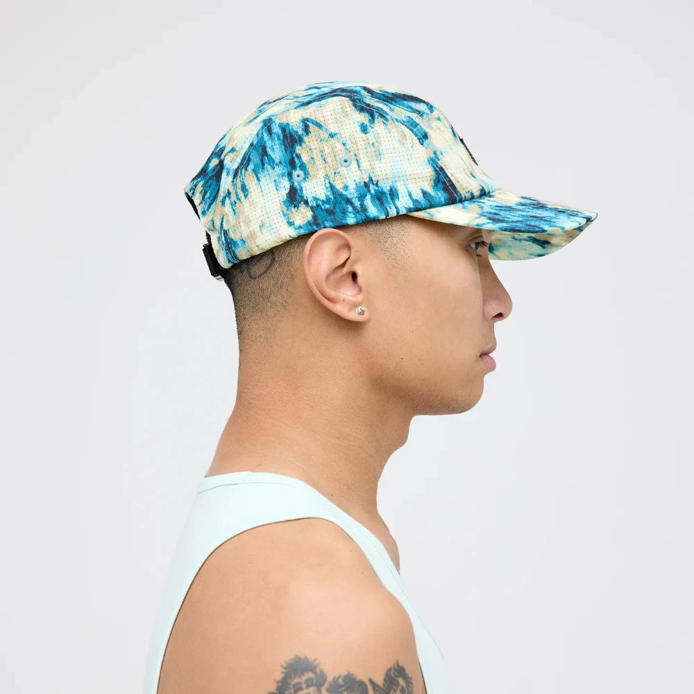 Stance Kinetic 2.0 Adjustable 5 Panel Cap Teal Camo Model