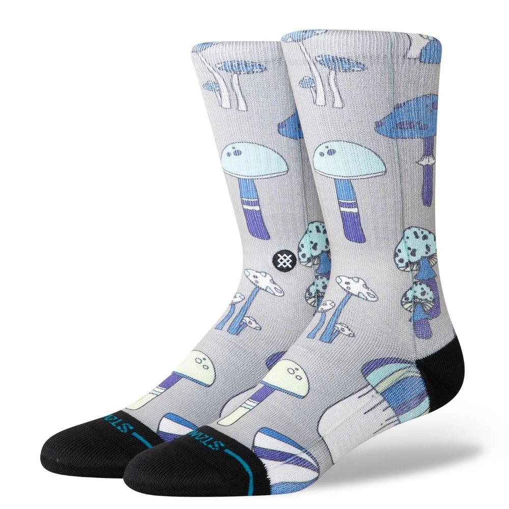 Stance Microbial Crew Socks Pair