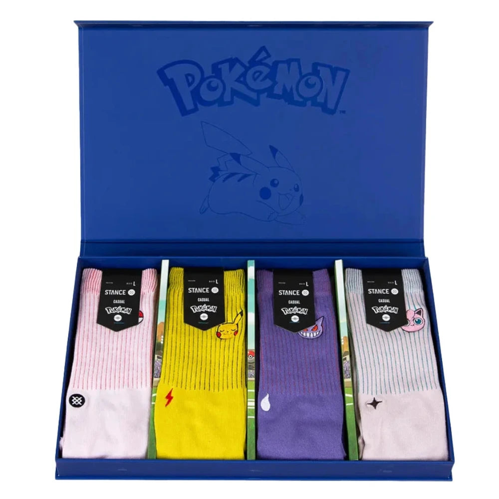 Stance Pokemon Crew Socks Box Set In The Box