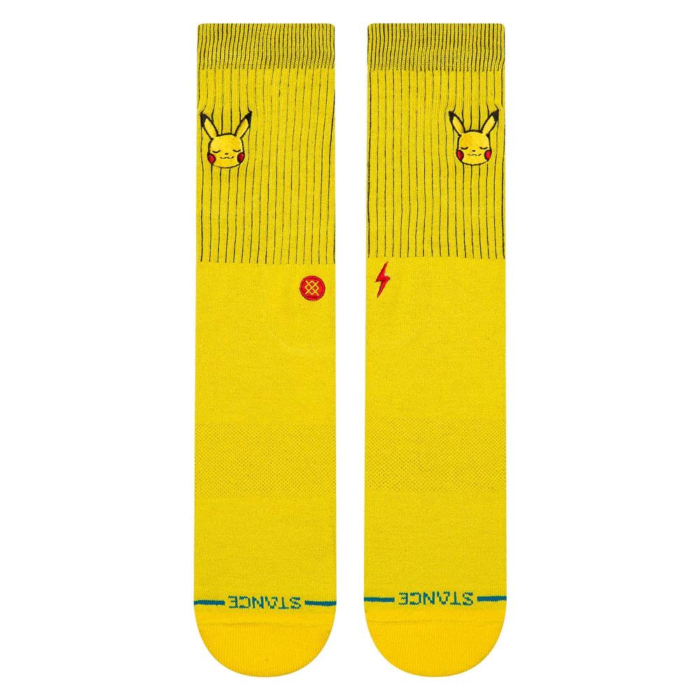 Stance Pokemon Pikachu Crew Socks Front