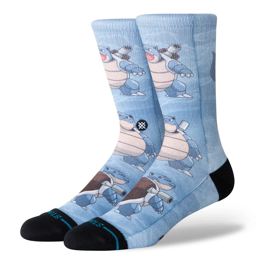 Stance X Pokemon Box Set 3 Pack Crew Socks Blastoise
