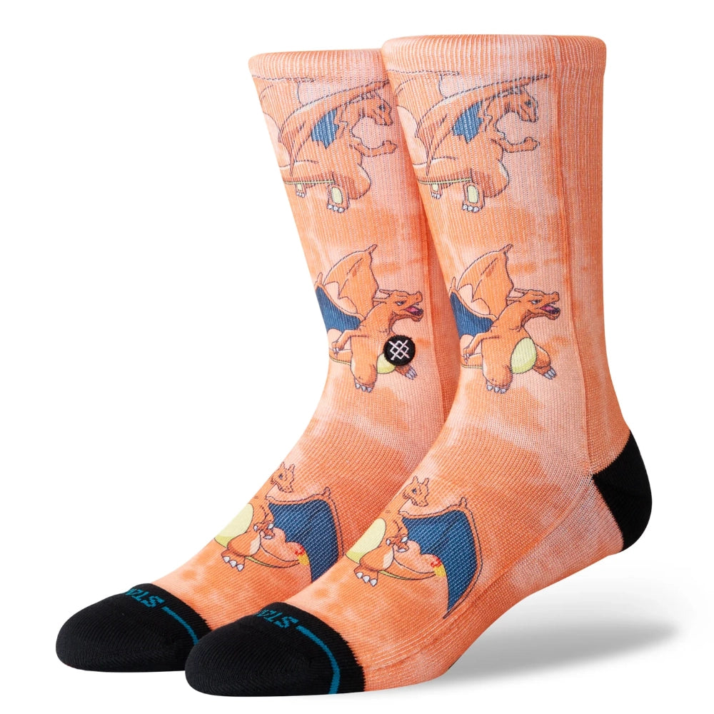 Stance X Pokemon Box Set 3 Pack Crew Socks Charizard