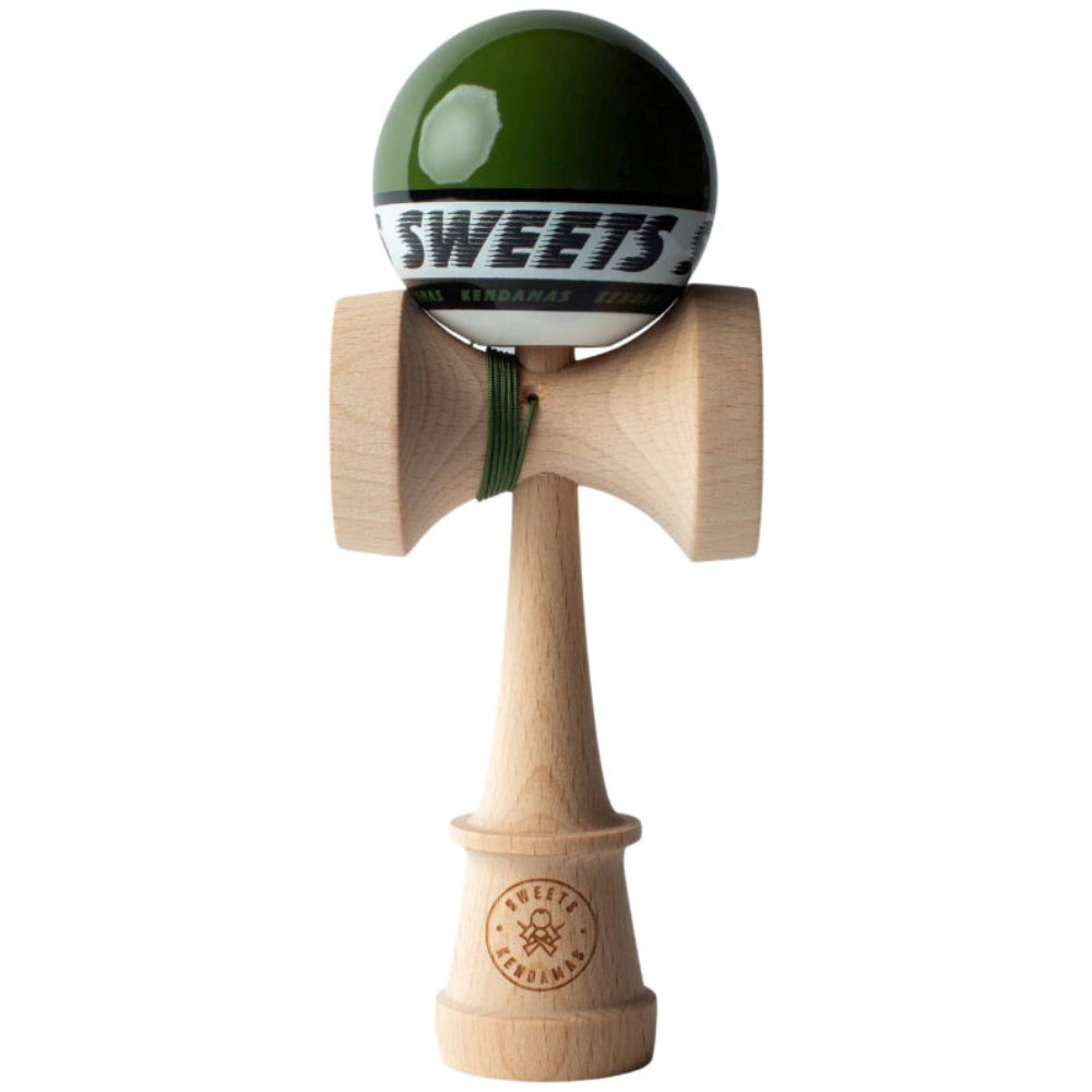 Sweets Starter Kendama Army Green Front View