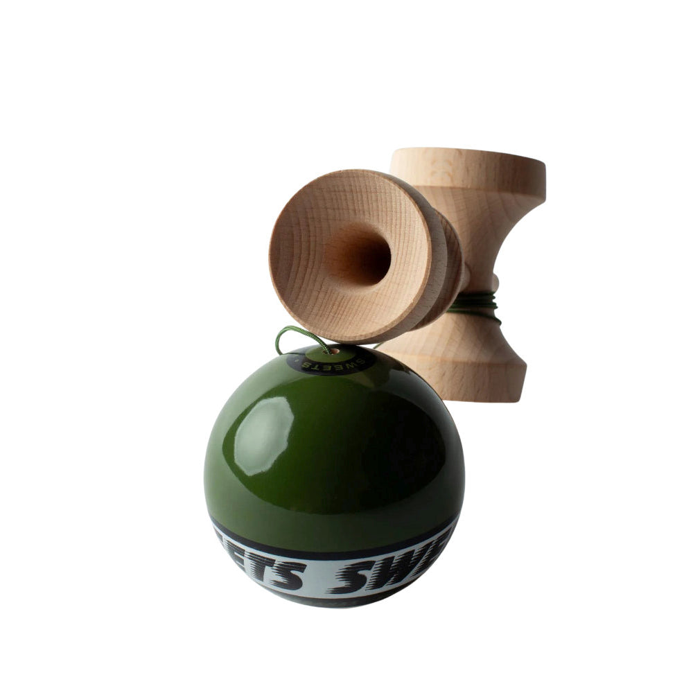 Sweets Starter Kendama Army Green Hollow Bottom Ken