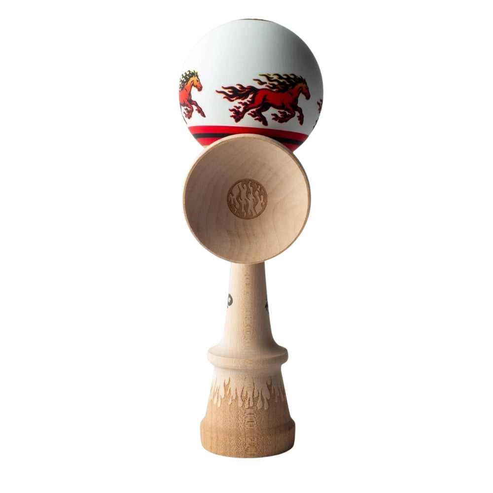 Sweets X CK0 Year Of The Fire Horse Kendama Side View