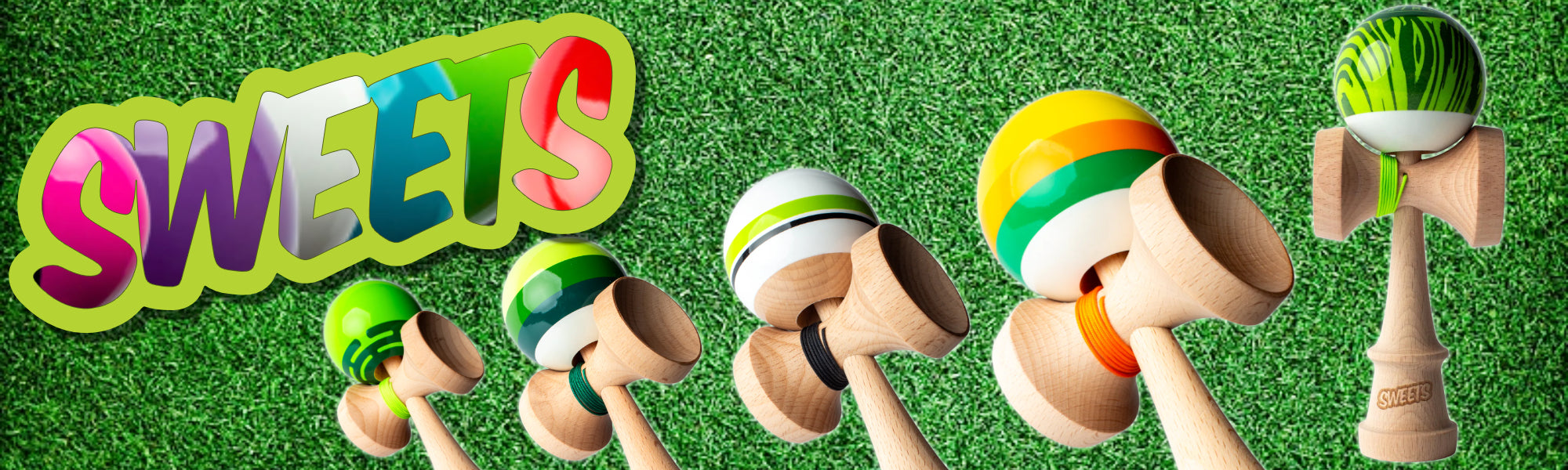 Sweets Kendama Grass Web Banner