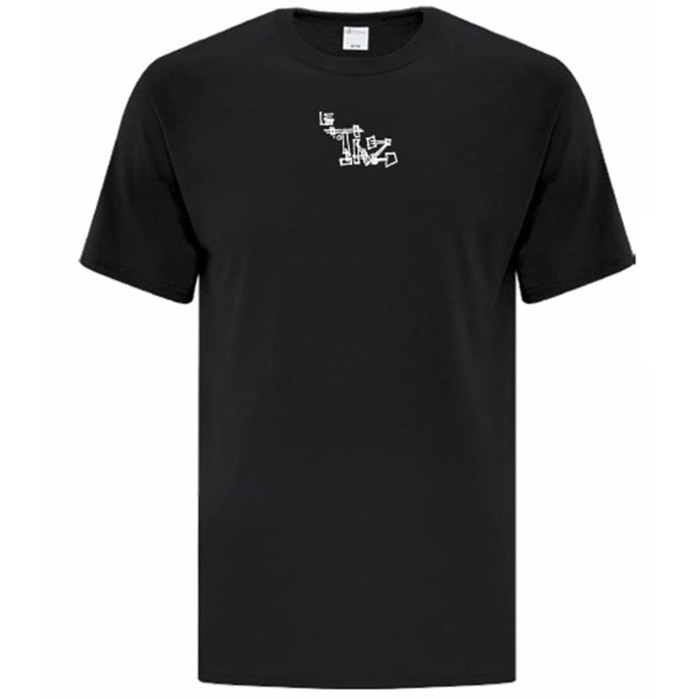 TAZ T-Shirt Logo Robot Front