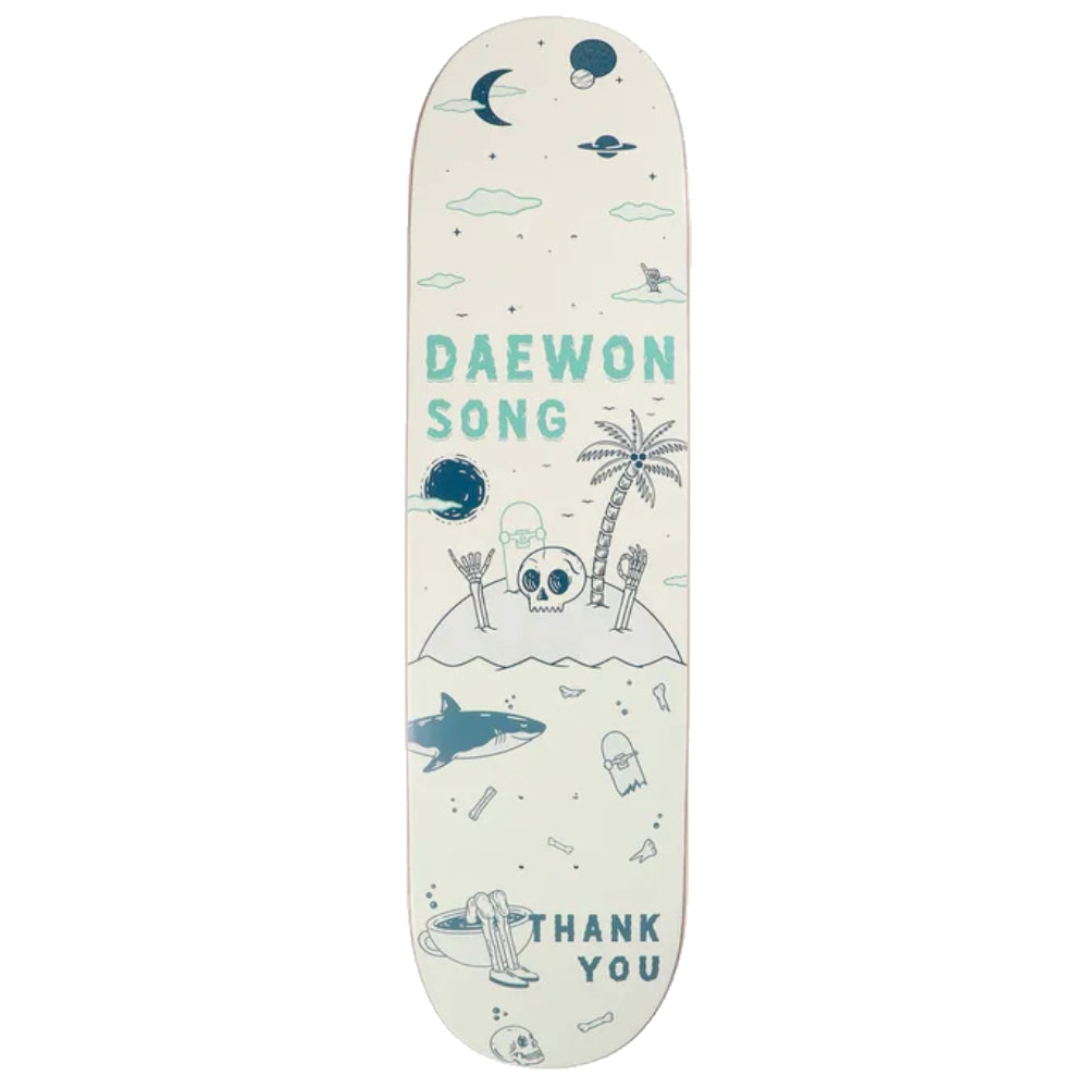 Thank You Daewon Song Cast Away 8.25 - Skateboard Deck