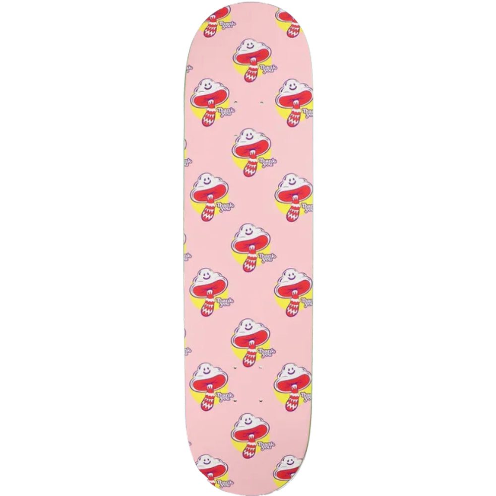 Thank You Ty Shroom Cloud Pink 8.25 - Skateboard Deck