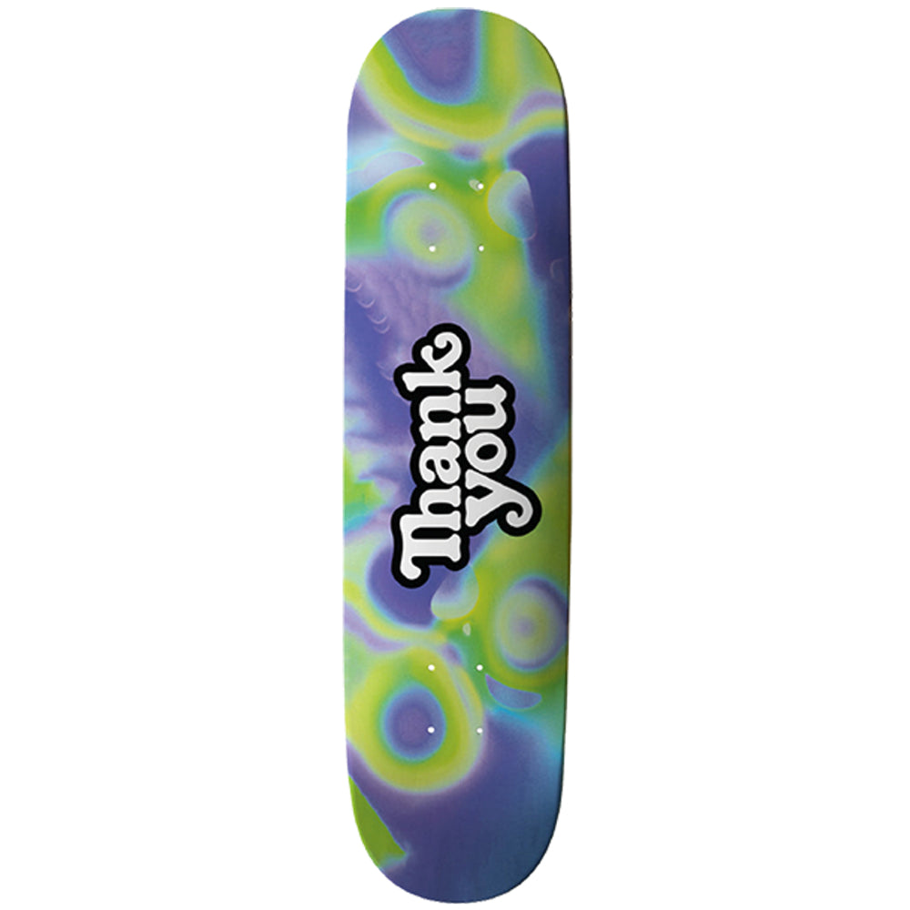 Thank You Ty Warped Logo - Skateboard Deck