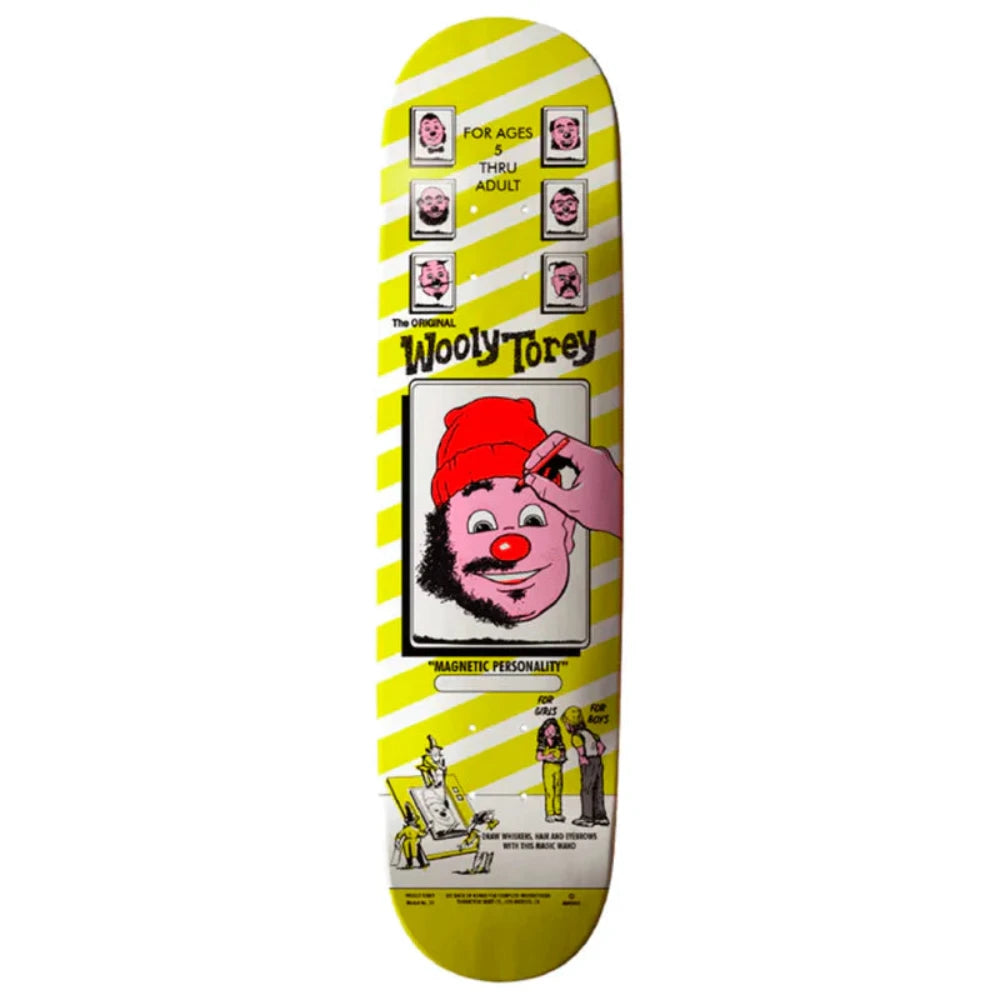 Thank You Torey Pudwill Wolly 8.5 - Skateboard Deck