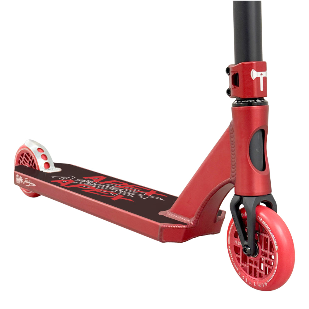 The Apex Inferno Custom Scooter Close Up