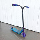 The Color Violet Custom Park Scooter Fuzion Entropy 2 Deck River Wheels Trynyty Oil Slick Ethic DTC aluminium Bars