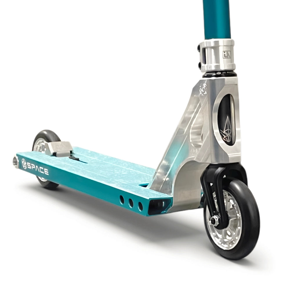 The Proto Teal Park Custom Pro Scooter Close Up