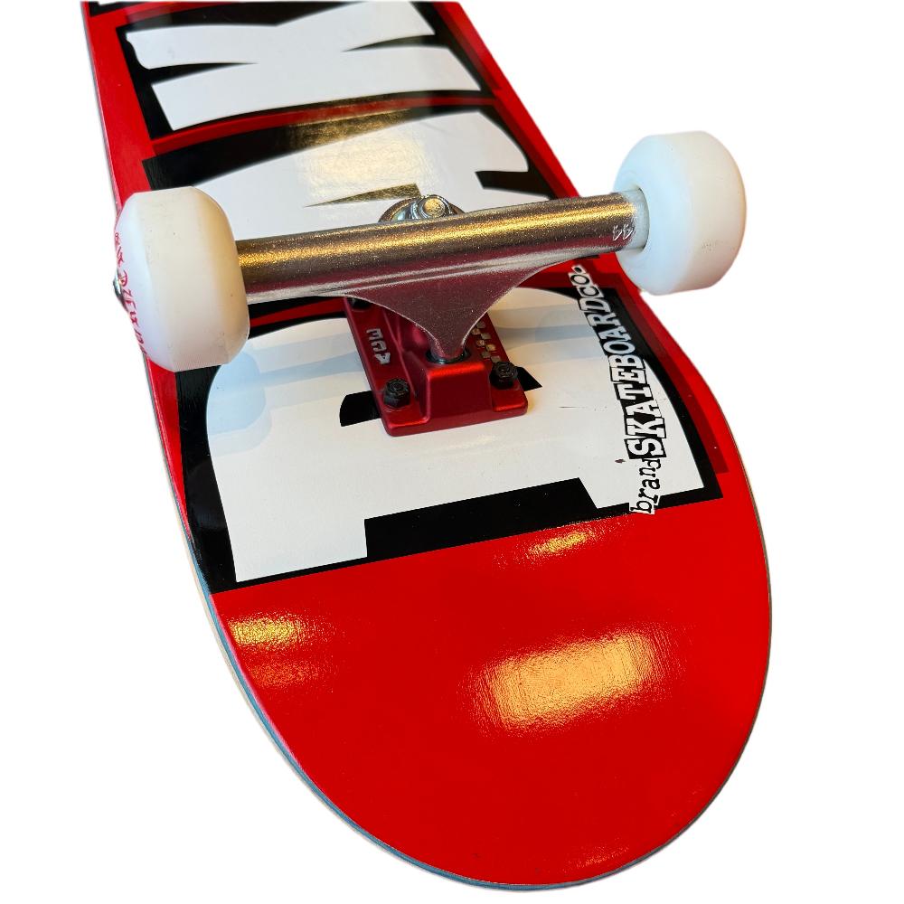 Custom Baker Brand Logo White Red Skateboard Complete – Versus Pro