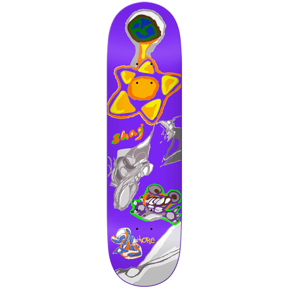 There Shag Tiger Sun 8.25 Skateboard Deck