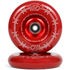 Tilt Durare Barbed 110X24mm Scooter Wheels Red