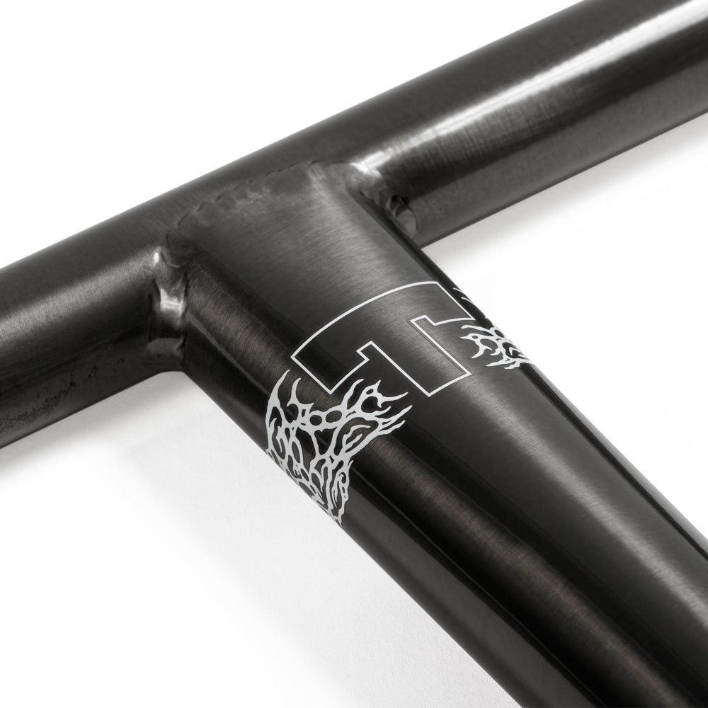 Tilt Gagliano Signature Stage 1 Clear Black - Scooter Bars Logo Close Up