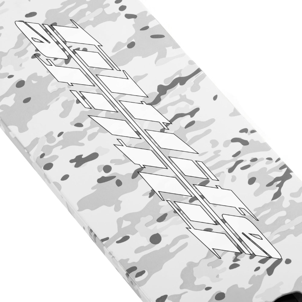 Tilt Method Two Arctic Scooter Deck Bottom Logo Design