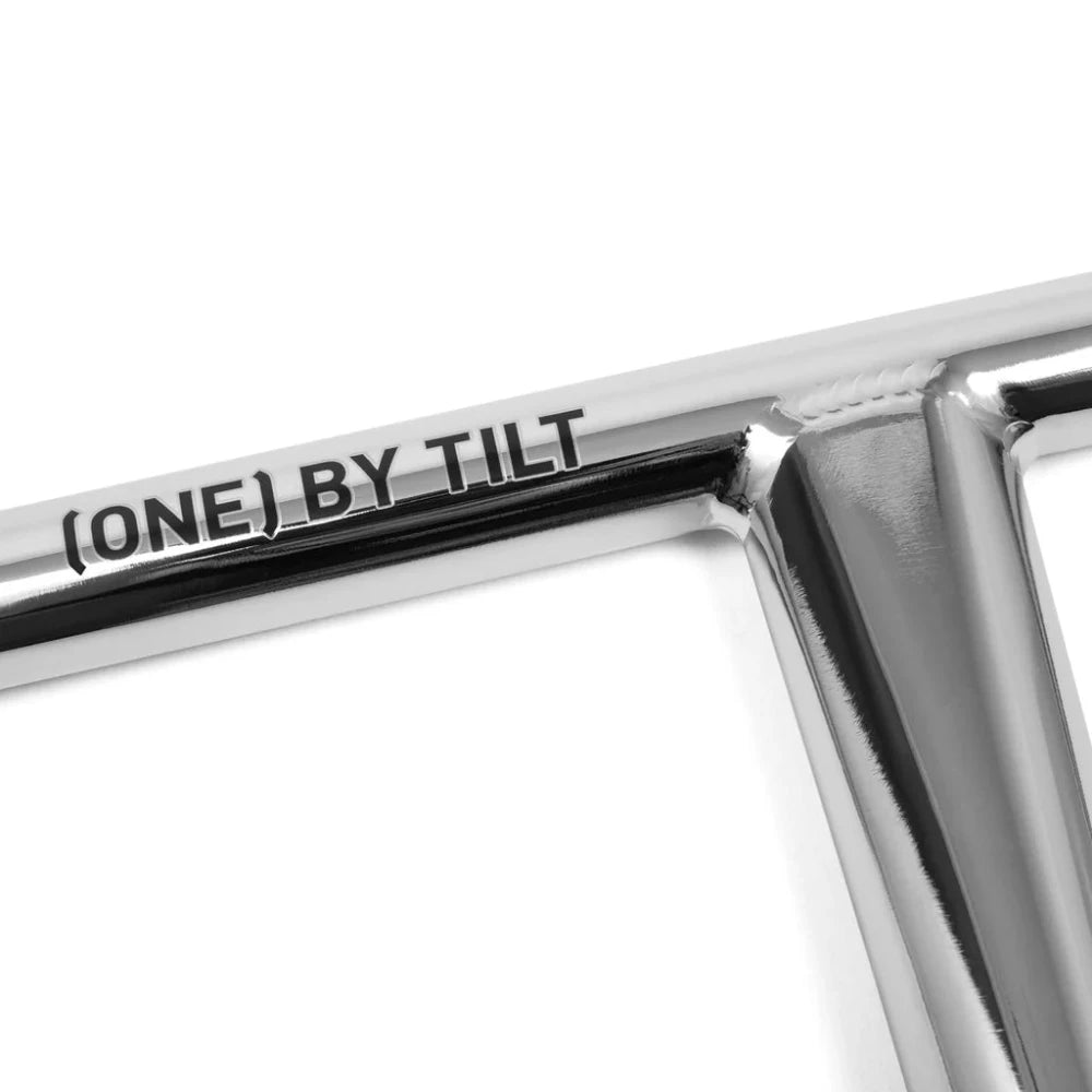Tilt Stage 1 Scooter Bars Chrome Close Up
