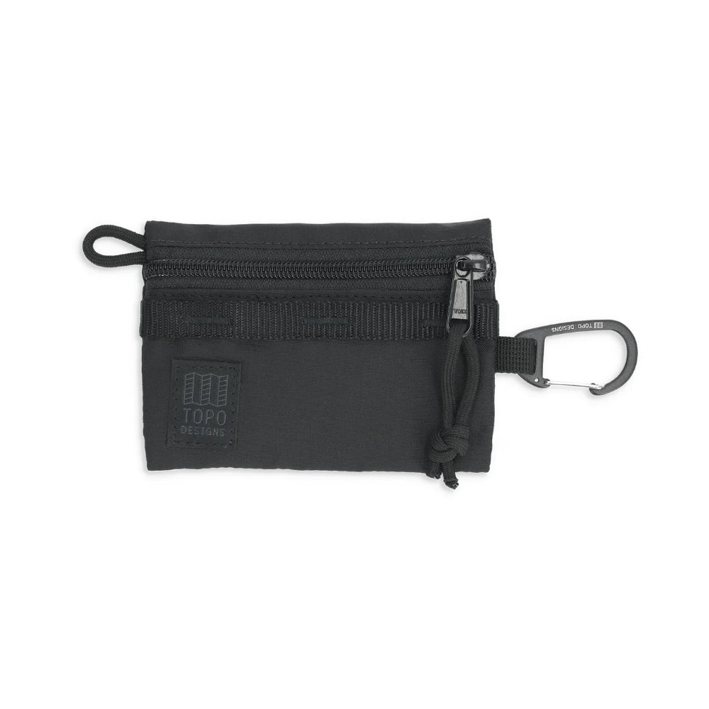 Topo Designs Mountain Accessory Micro Bag Black Black Black