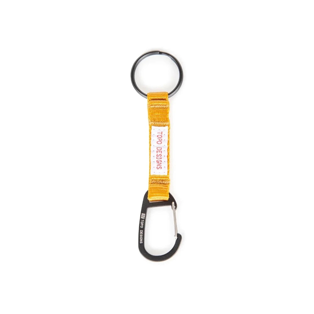 Topo Designs Key Clip Mustard