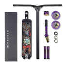 Triad Park Custom Pro Scooter Black Purple Yellow Parts