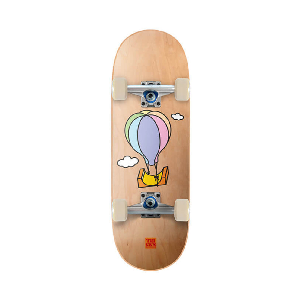 Tricks Balloon Mini Cork 7.87" Youth Skateboard Complete