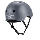 Triple 8 Deep Cover Grey Matte Certified Helmet Back View
