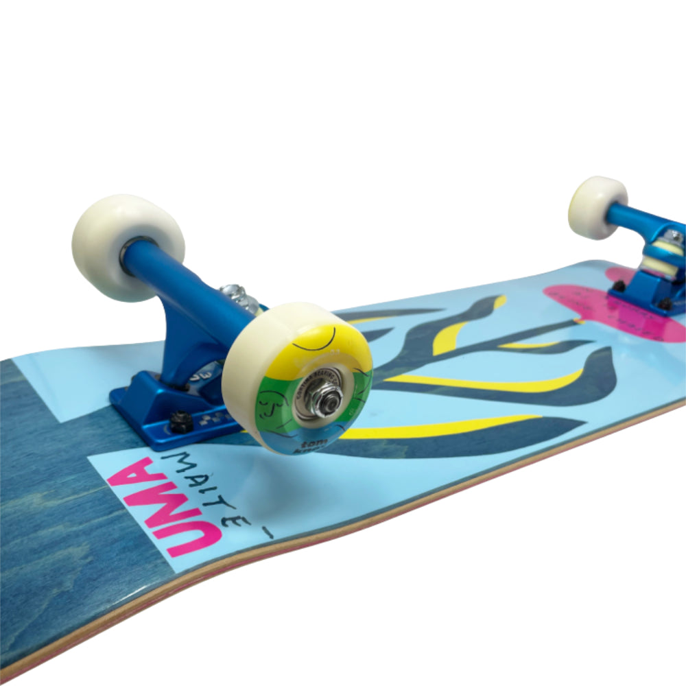 UMA Maite Premature Permaculture 8.0 - Skateboard Custom Close Up
