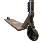 VS Squadron Custom Freestyle Scooter Brown Close up