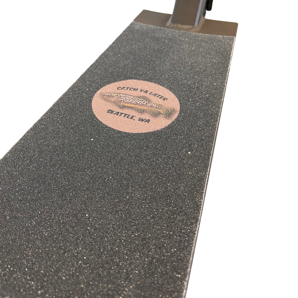 VS Squadron Custom Freestyle Scooter Brown Griptape