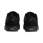 Vans BMX Proof Waffle Cup Black / Black Shoes Back View With BMX Logo