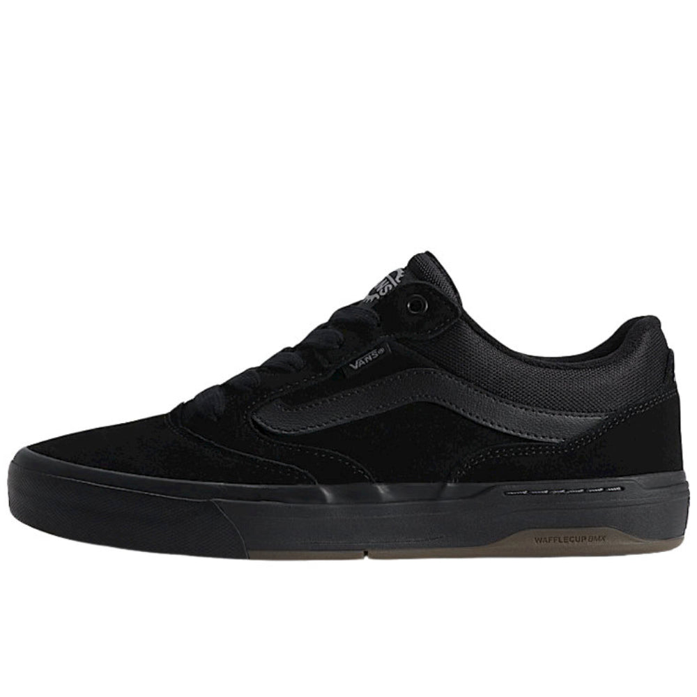 Vans BMX Proof Waffle Cup Black / Black Shoes Side View