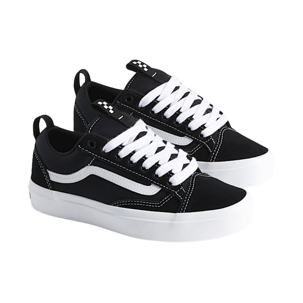 Vans Big Kids Old Skool 36 + Shoes Black / White Pair View