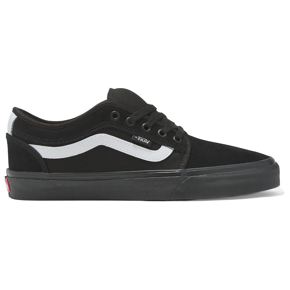 Vans Chukka Low Sidestripe Black Black / White Shoe