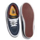 Vans Half Cab Navy Burgundy Shoe Vulcanized Outsole