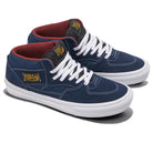 Vans Half Cab Navy Burgundy Shoes Pair View