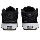 Vans Half Cab Skate Wafflecup Shoes Black / White Back View