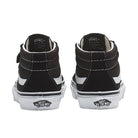Vans Junior Sk8-Mid Reissue Shoes Black / True White Back