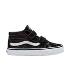 Vans Junior Sk8-Mid Reissue Shoes Black / True White Right Side