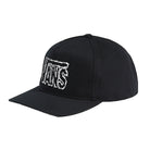 Vans Kids Constant Snapback Hat Black Angle Front View
