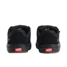 Vans Kids Skate Kyle Walker WaffleCup Velcro Shoes Blackout Back View