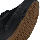 Vans Kids Skate Kyle Walker WaffleCup Velcro Shoes Blackout Duracap Close Up