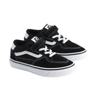 Vans Kids Skate Rowan Shoes Black / White Pair View