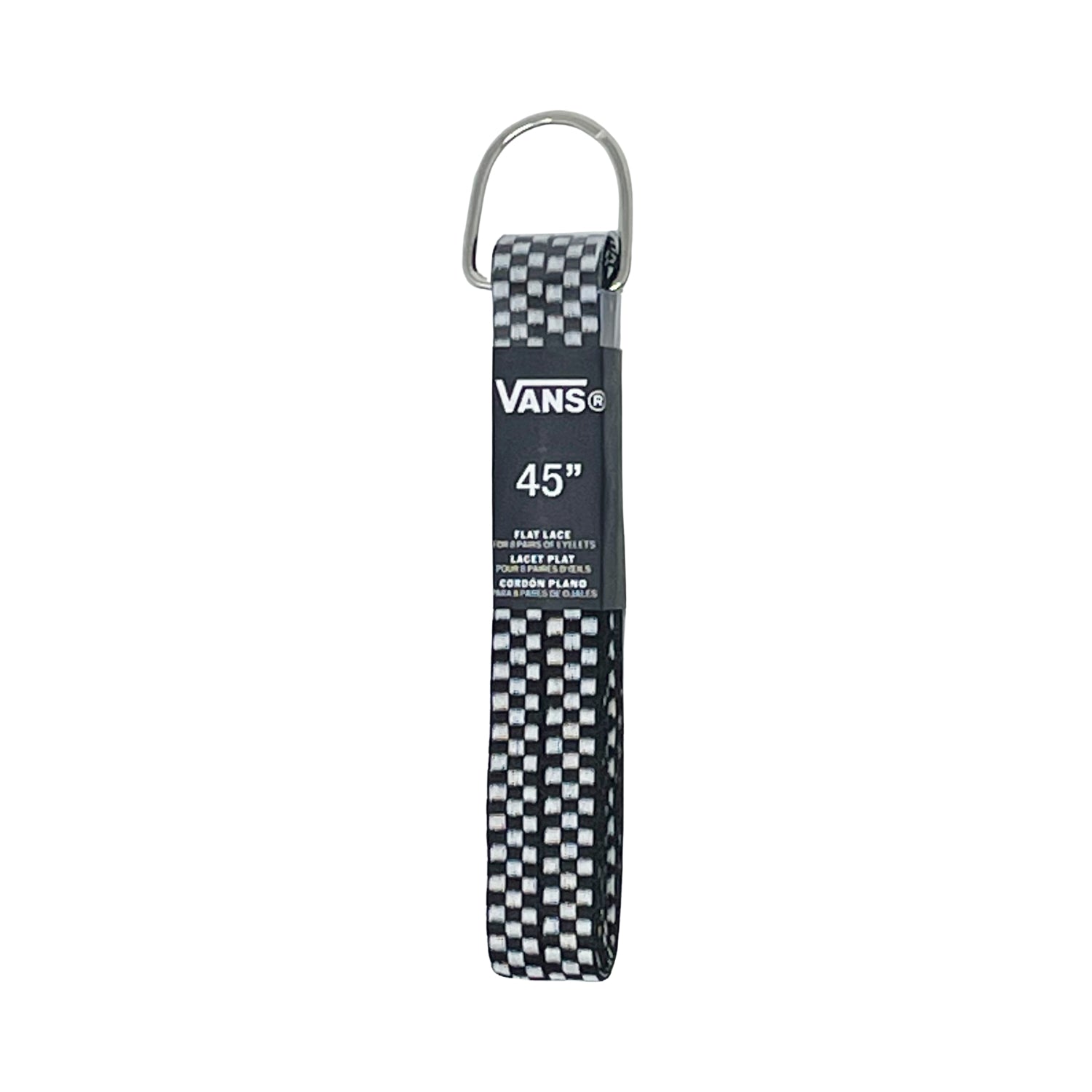 Vans Laces Black / White Checkerboard 45in